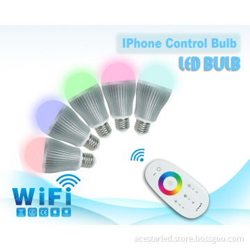 LED WiFi Bulb Light with Remote Control
